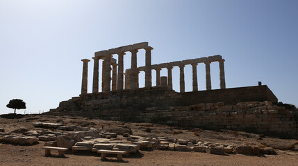 Temple of Poseidon, Attica peninsula, Greece