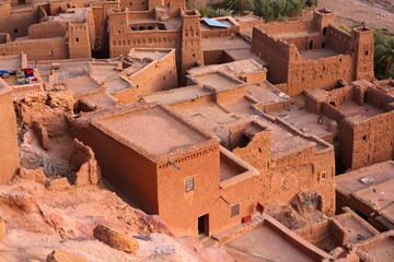 Ait Benhaddou clay town in Morocco