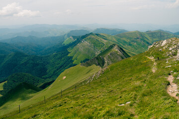 Fototapeta na wymiar Mount Orhi, between Navarre and France