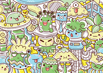 The illustration of this image is Doodle.