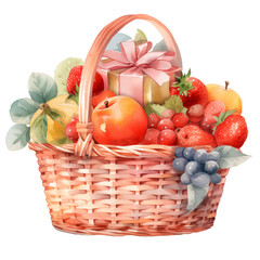 Fruit Gift Basket - Holiday - Christmas - New Year - Birthday