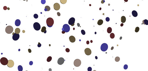 Shimmering Bliss: Mesmeric 3D Illustration Depicting Glistening gold Confetti