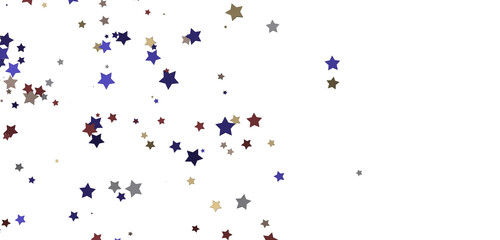 Golden Rainfall: Lose Yourself in a Mesmerizing 3D Stars Downpour