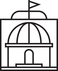Government Building Icon
