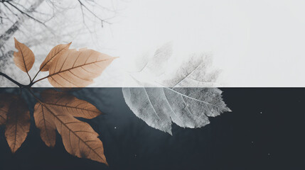 Editable leafs images for different sectors, copy paste area for text