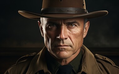 sheriff's portrait