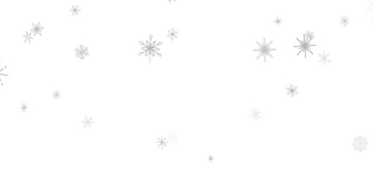 Fototapeta na wymiar Enchanting Snowfall: Spectacular 3D Illustration Showcasing Falling Holiday Snowflakes