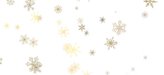 Enchanting Snowfall: Spectacular 3D Illustration Showcasing Falling Holiday Snowflakes