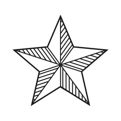 Simple illustration showing stars and planets