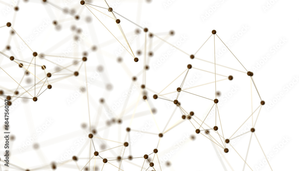 Poster futuristic wave, futuristic data stream