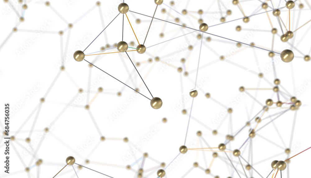 Poster technology background. big data concept. binary
