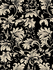 Tile Damask Pattern