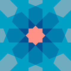 Abstract background with Islamic ornament, Arabic geometric texture.geometric islamic with colorfull pattern