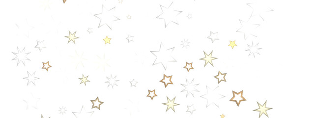 Celestial Christmas Plummet: Dynamic 3D Illustration of Falling Festive Celestial Objects