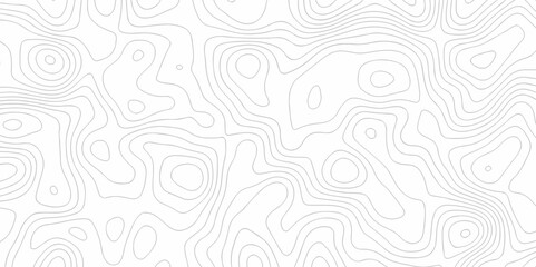 	
Black and white abstract background Seamless pattern wave lines Topographic map. Geographic mountain relief. Abstract lines background. Contour maps. Vector illustration, Topo contour map.