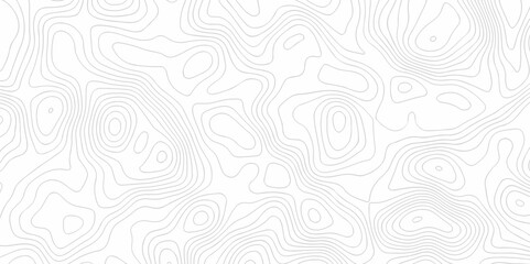 	
Black and white abstract background Seamless pattern wave lines Topographic map. Geographic mountain relief. Abstract lines background. Contour maps. Vector illustration, Topo contour map.