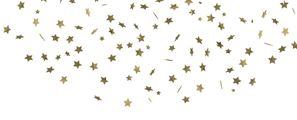 Golden Stardust Cascades in Mesmerizing 3D Rain Illustration