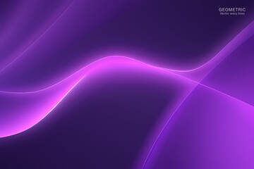 Minimal Abstract Dynamic textured background design in 3D style with violet pink color. Vector illustration.