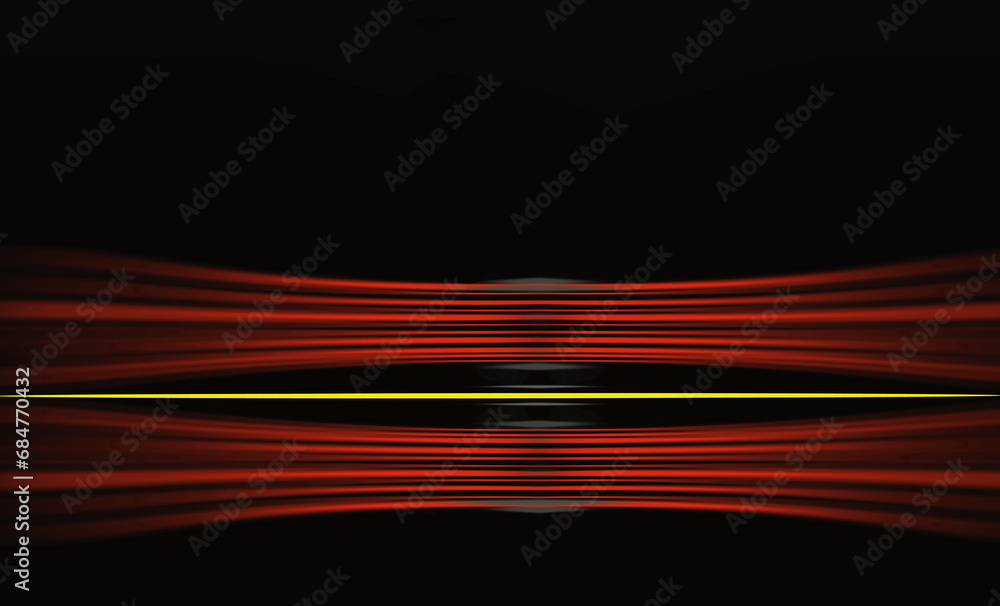 Poster futuristic technology abstract background with red lines for network, big data, data center, server,