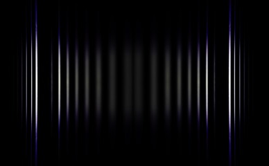 Futuristic technology abstract blur background with vertical parallel blue- white lines for network, big data, data center, server, internet.