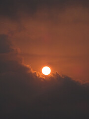 Obraz premium Nice sunset view from Bulgaria