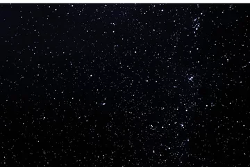 Fototapeten Black night sky full with stars and galaxy in outer space © Amona HD