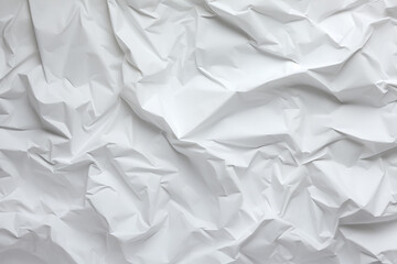 wrinkled crumple paper texture or background