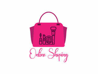 Vector Fashion Shoping Logo Design  