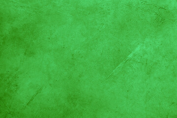 Green concrete wall