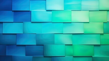 The gradient from green to blue is a fresh and natural background for lightness in design