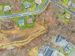 Aerial Drone of Mount Olive Budd Lake New Jersey