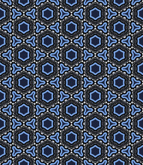 Multi color seamless abstract pattern. Background and backdrop. Multi Colored. Colorful ornamental design. Colored mosaic ornaments. Vector graphic illustration. EPS10.