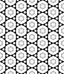 Black seamless abstract pattern. Overlay for background and backdrop. Ornamental design. PNG graphic illustration with transparent background.