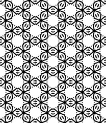 Black seamless abstract pattern. Overlay for background and backdrop. Ornamental design. PNG graphic illustration with transparent background.