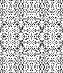 Black seamless abstract pattern. Overlay for background and backdrop. Ornamental design. PNG graphic illustration with transparent background.