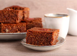 Pecan chocolate brownies