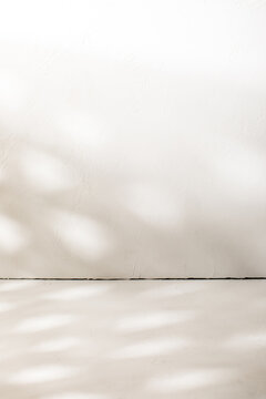 White plaster corner surface

