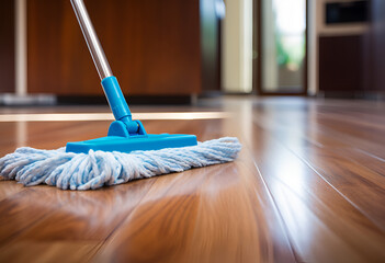Clean and care for floors properly