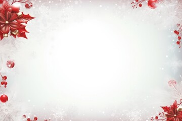 Empty christmas themed background