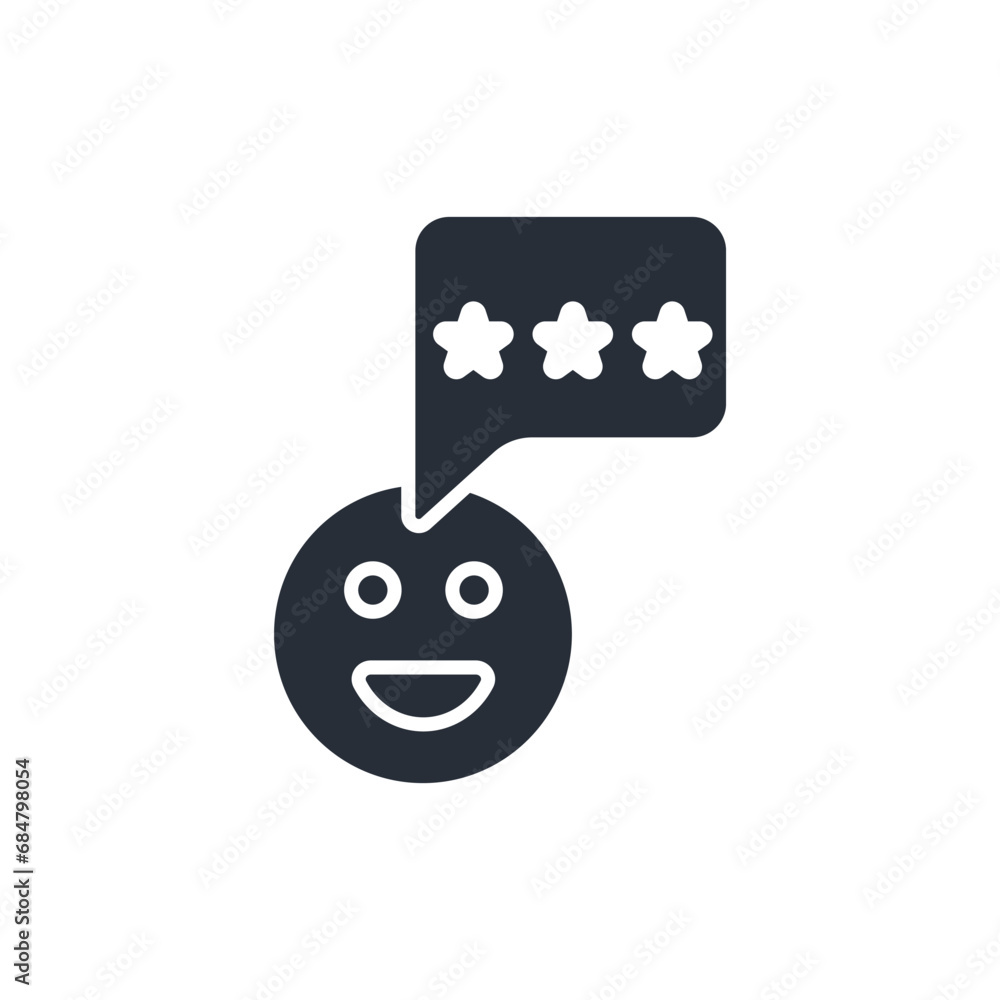 Poster excellence service icon. vector.editable stroke.linear style sign for use web design,logo.symbol ill