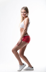 Positivity shines in athletic wear