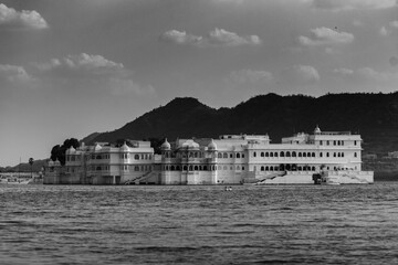 Palace between lake, Udaipur