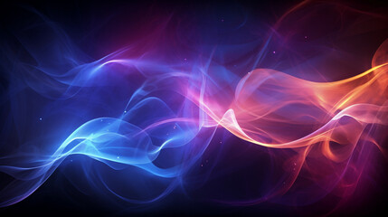 Fototapeta premium Dynamic Energy Flow Illustration