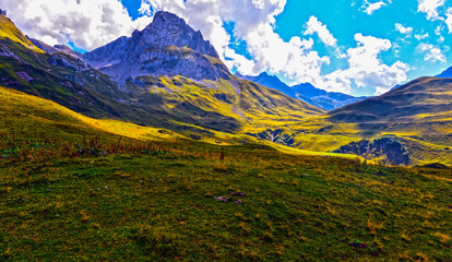 Stierlochjoch im Lechquellengebirge Vorarlberg/Österreich