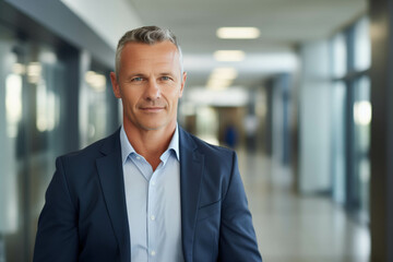 Naklejka premium Portrait of a professional businessman.