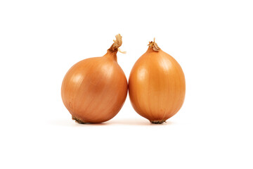 Onion isolated on white background