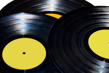 Close up of the Arm of a Turntable getting ready to play a Vinyl Record Album