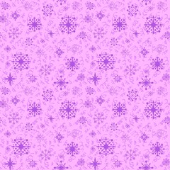 Christmas ice scribble seamless snowflakes pattern for wrapping paper and fabrics and linens and kids clothes print