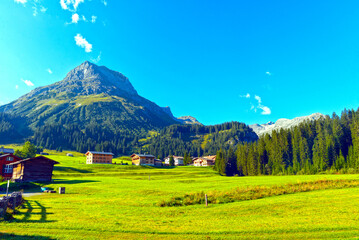 Lech am Arlberg (Vorarlberg, Österreich) 