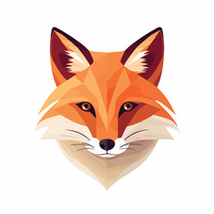 Fox in cartoon, doodle style. Isolated 2d vector illustration in logo, icon style, Eps 10. AI Generative